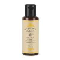 Органическое масло сладкого миндаля, 50 мл, Кама Аюрведа; Organic Sweet Almond Oil, 50 ml, Kama Ayurveda